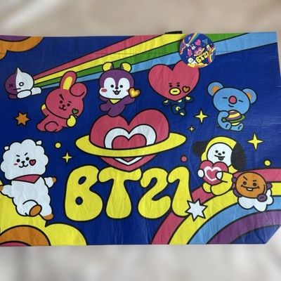 BT21 Vivid Reusable Bag (Large)