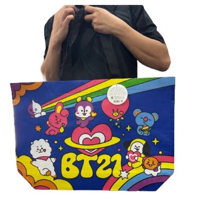 BT21 Vivid Reusable Bag (Large)