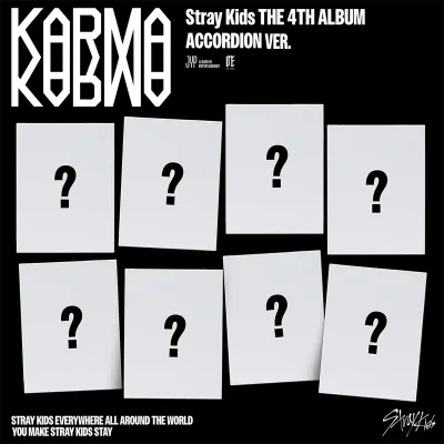 STRAY KIDS 4TH ALBUM "KARMA" ACCORDION VER.