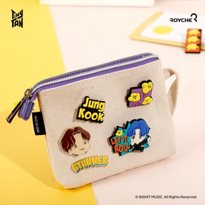 BTS TinyTAN Butter - Metal Pin Badge