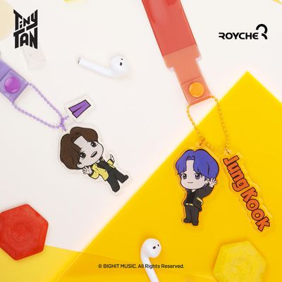 BTS TinyTAN Butter Acrylic Strap Keyring