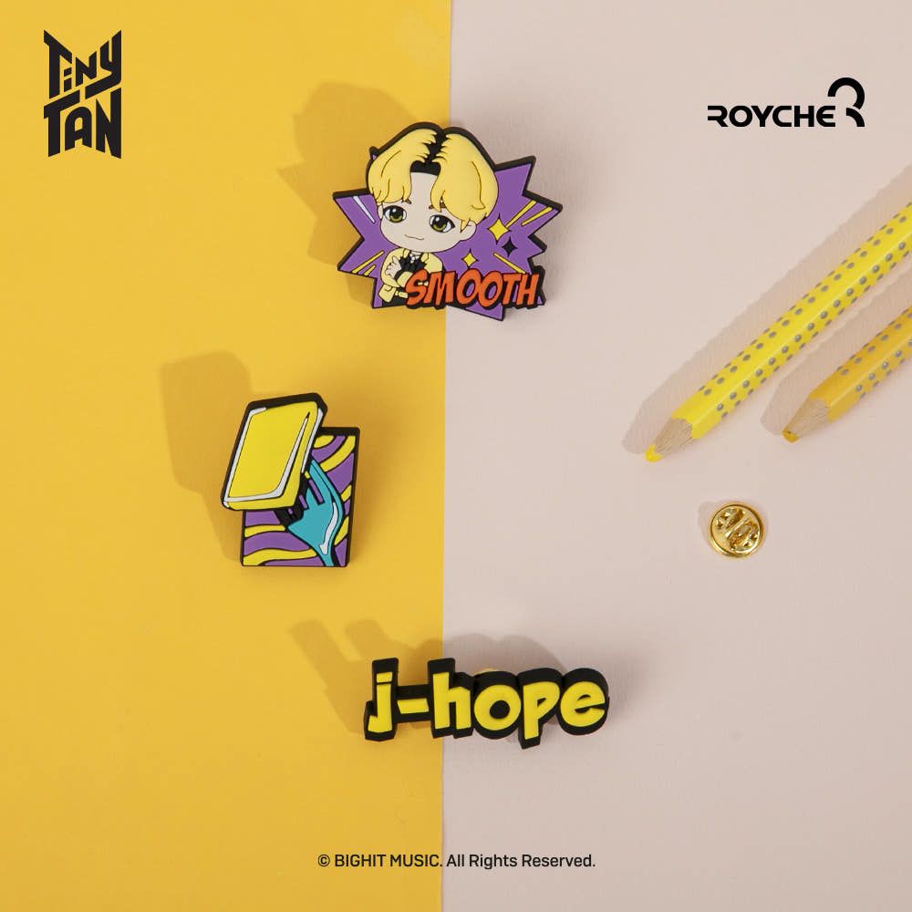 ＊PAオレンジ＊ BTS ピンバッジ BANGTAN PAオレンジ＊ BTS ピンバッジ BANGTAN BTS TinyTAN Butter Rubber Pin