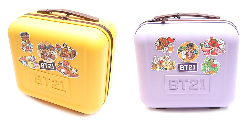 BT21 Mini Luggage, Choose Item: Yellow
