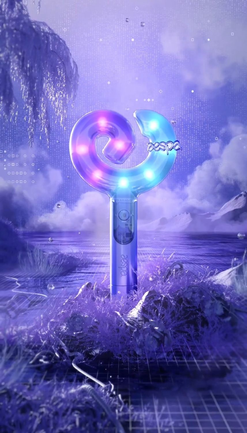 公式 aespa officialfanlight ver2 aespa OFFICIAL FANLIGHT ver.2