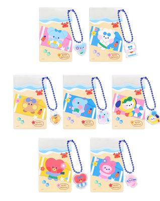 BT21 Minini Clear Card Pocket Summer Sky