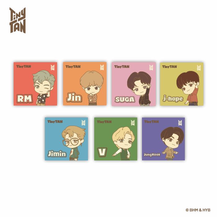 BTS TinyTAN Dynamite Memo Pad