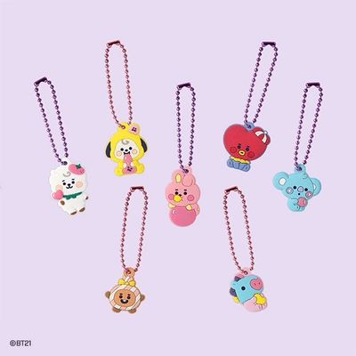 BT21 Simple Keyring Jelly Candy