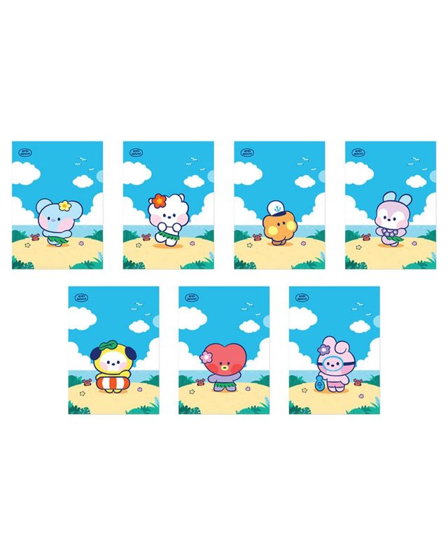 BT21 X Monopoly Collaboration - minini L-Holder [Vacance]