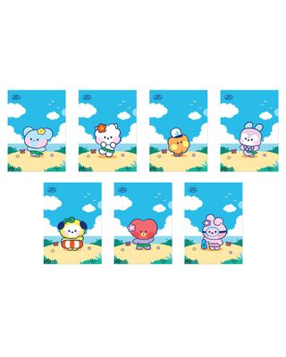 BT21 X Monopoly Collaboration - minini L-Holder [Vacance]