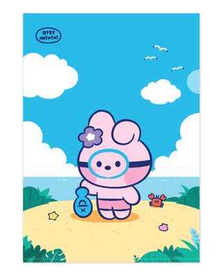 BT21 X Monopoly Collaboration - minini L-Holder [Vacance]