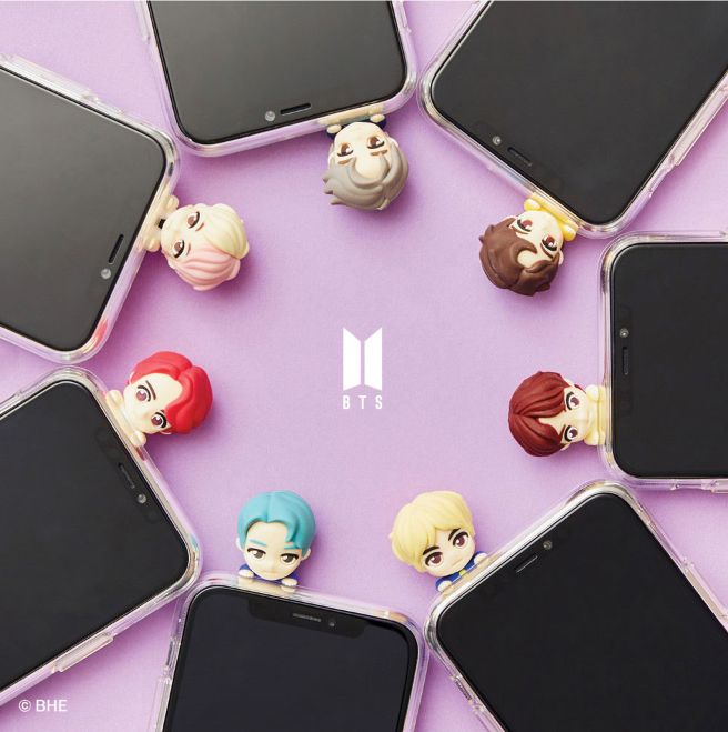 BTS TinyTAN Mobile Phone Figure