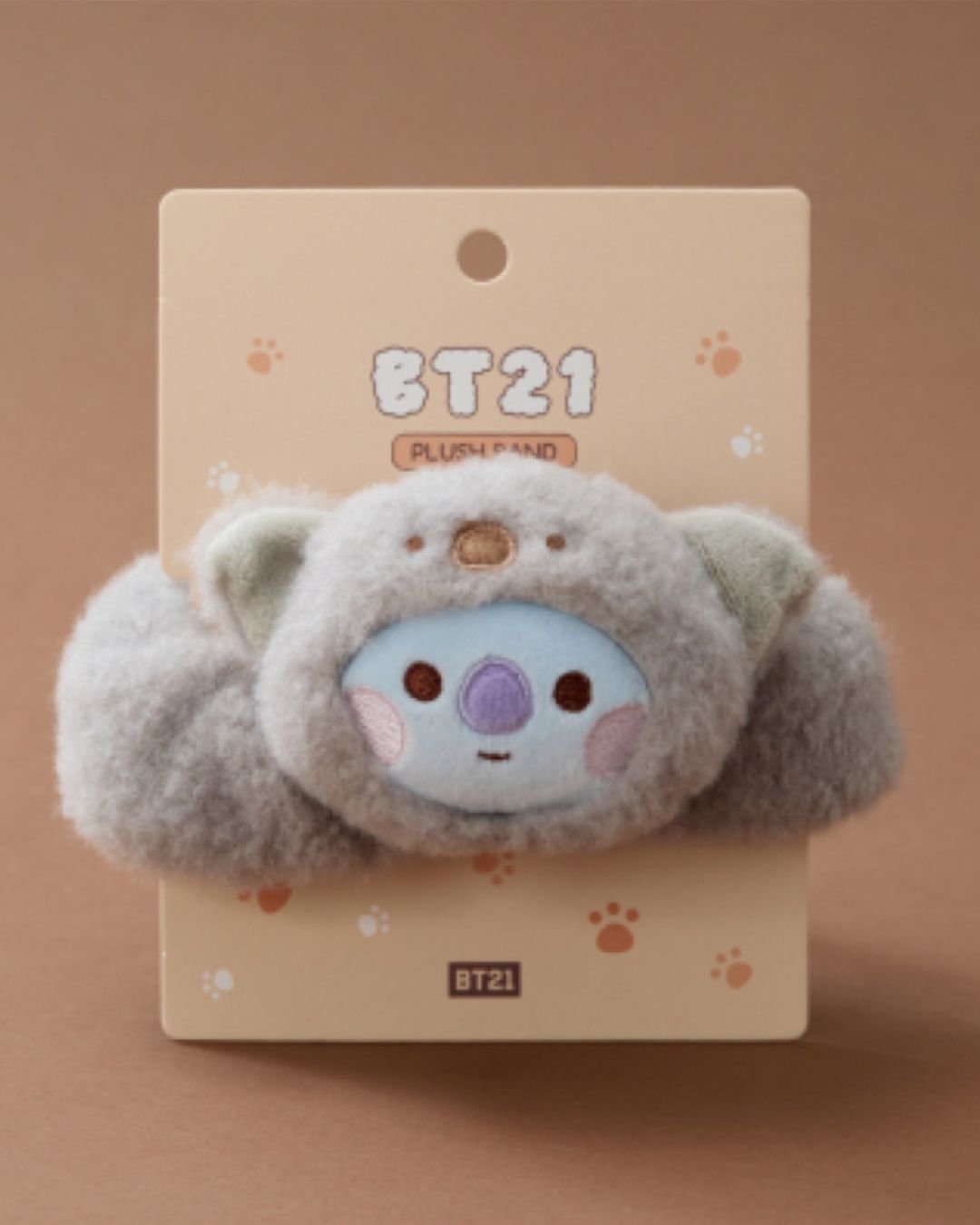 BT21 BABY MORE FLUFFY PLUSH BAND - LINE FRIENDS, Choose Item: KOYA