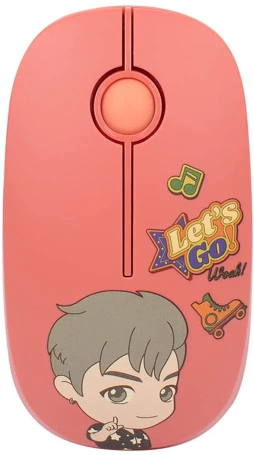 BTS TinyTAN Dynamite Wireless Mouse, Choose Member: RM