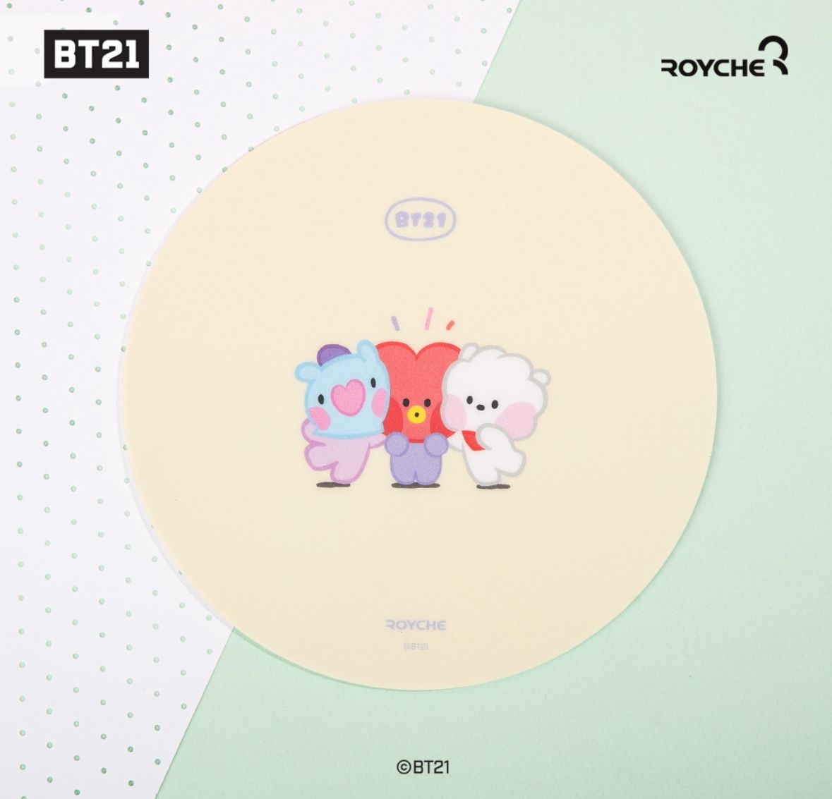 BT21 Minini Mouse Pad