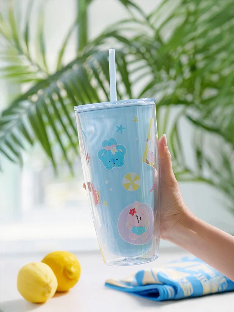 BT21 Tumbler Double Wall Cold Cup Splash Edition