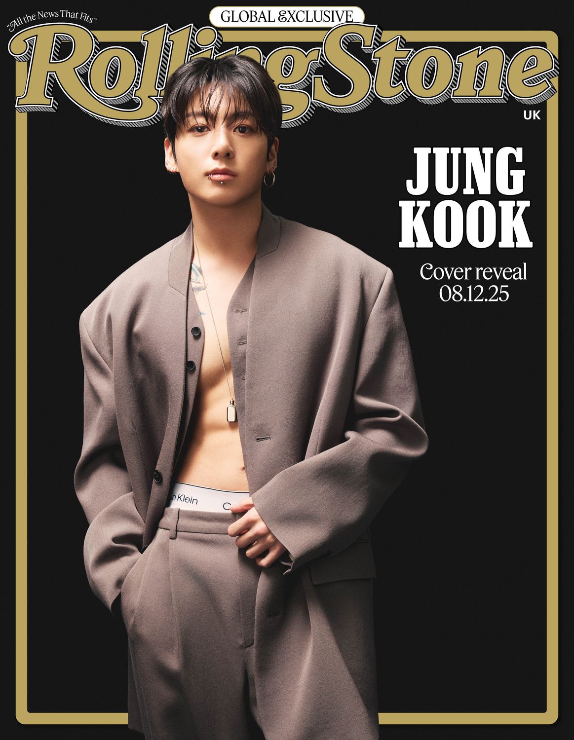 Rolling Stone Magazine BTS Jung Kook, Choose Ver: UK Ver.