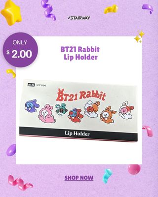 ETUDE | BT21 Rabbit Lip Holder