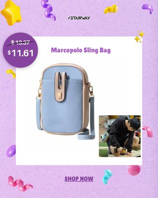 Marco Polo Sling Bag #jin #jinbag
