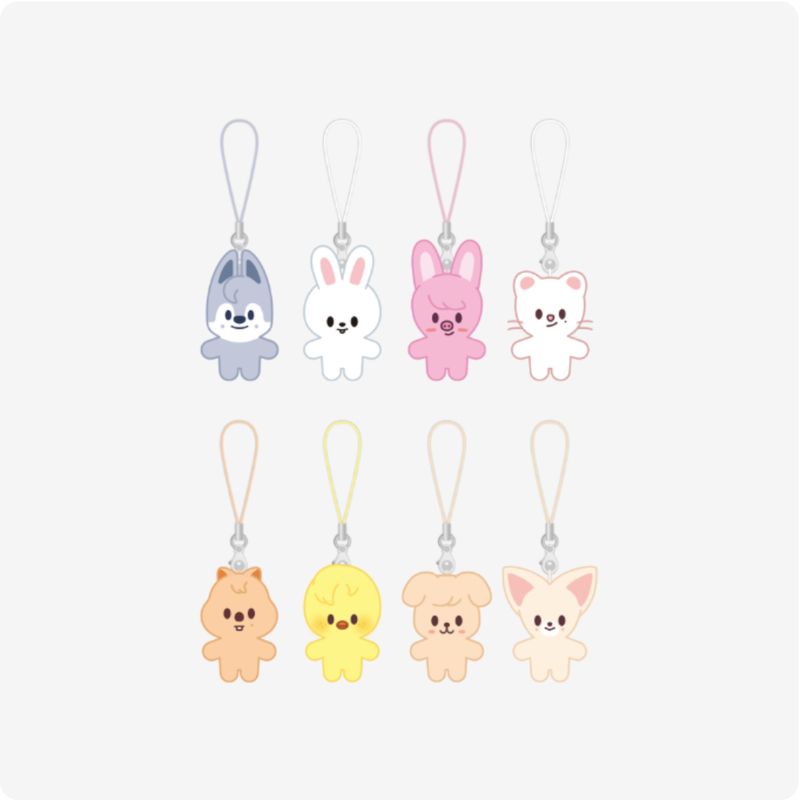 Stray Kids SKZOO KEYRING MICRO Ver.- SKZ 5'CLOCK Official Merch