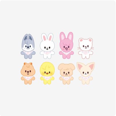 Stray Kids SKZOO PLUSH 10CM Ver. - SKZ 5'CLOCK Official Merch