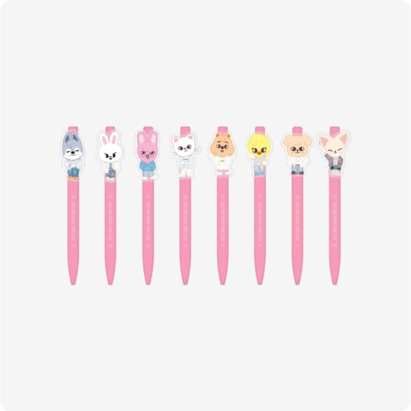 Stray Kids SKZOO CHARACTER GEL PEN - SKZ 5'CLOCK Official Merch
