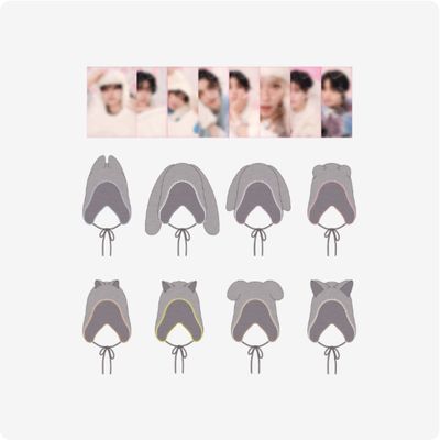 Stray Kids BEANIE - SKZ 5'CLOCK Official Merch