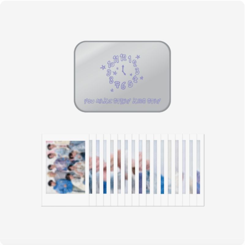 Stray Kids TINCASE POLAROID SET - SKZ 5'CLOCK Official Merch
