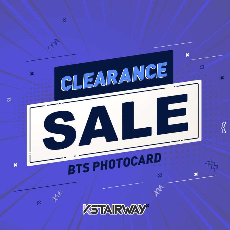 [CLEARANCE SALE] BTS PHOTOCARD