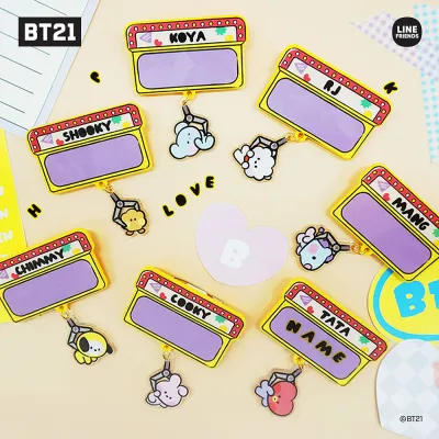 BT21 Minini Acrylic Pinbadge