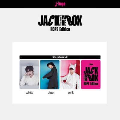 BTS J-Hope 'JACK IN THE BOX' HOPE Edition Lucky Draw Event SOUNDWAVE ( Photocard ONLY + Can Choose Type )