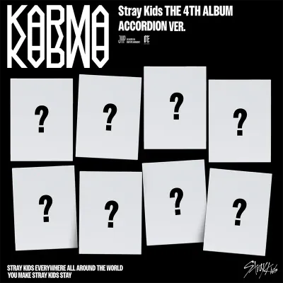 STRAY KIDS 4TH ALBUM "KARMA" ACCORDION VER.
