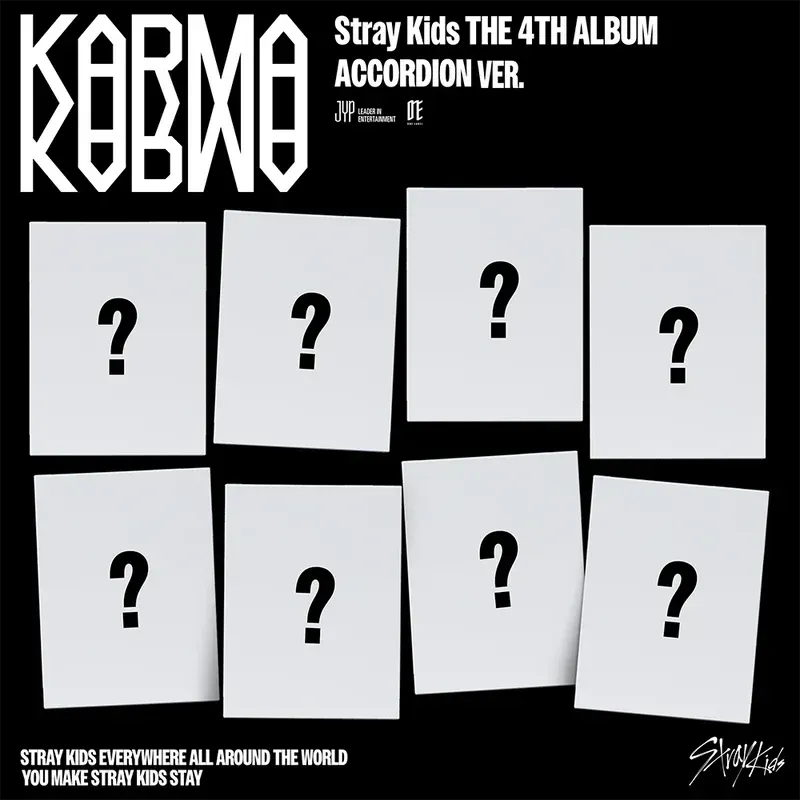 STRAY KIDS 4TH ALBUM "KARMA" ACCORDION VER.