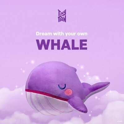 TinyTAN WHALE PLUSH