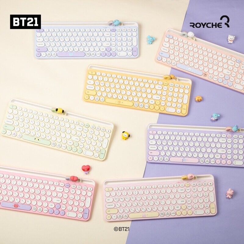 BT21 MININI BLUETOOTH WIRELESS KEYBOARD