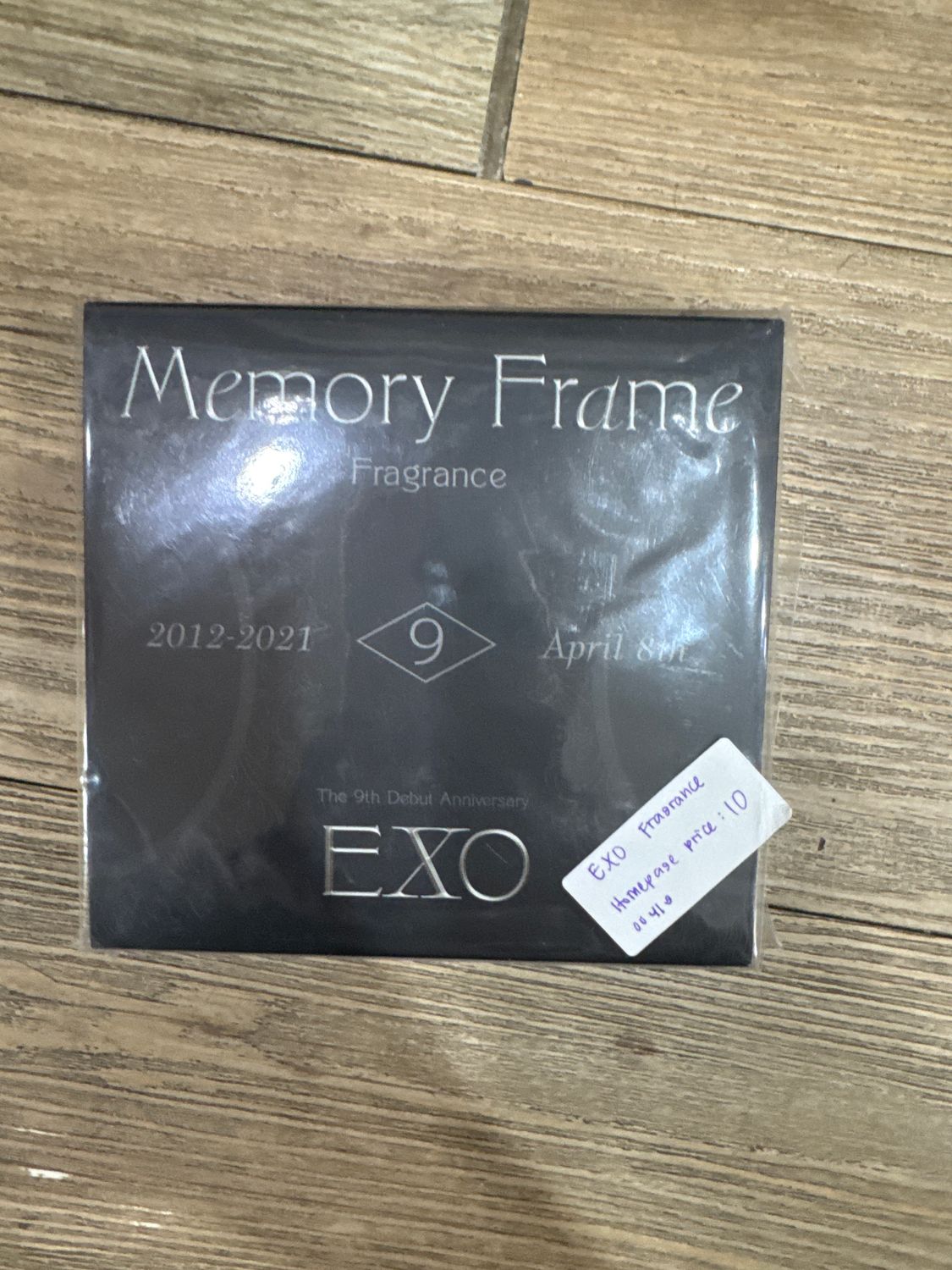 EXO 9th Anniversary Memory Frame Fragrance