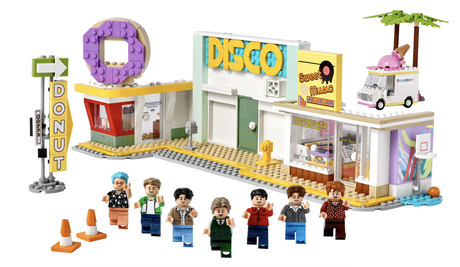 BTS Dynamite LEGO