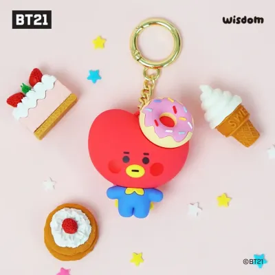 BT21 Hug me kpop keyring