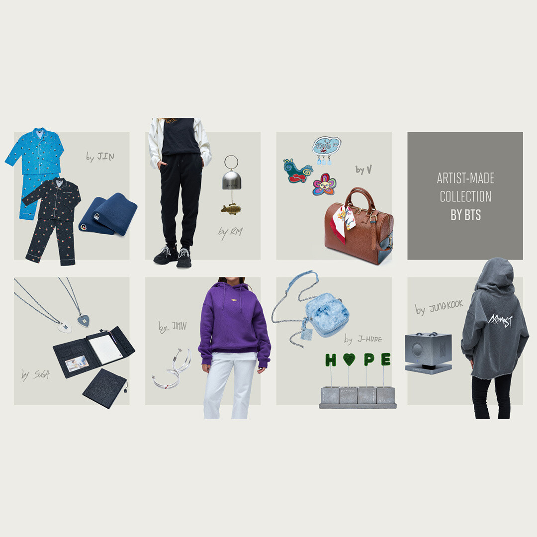 ARTIST-MADE COLLECTION BY BTS Mサイズ black ARTIST MADE COLLECTION