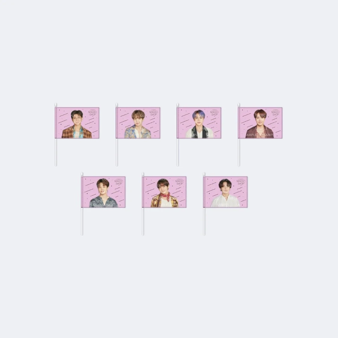 2019 BTS Japan Official Fanmeeting Vol.5 Magic Shop : Image Flag