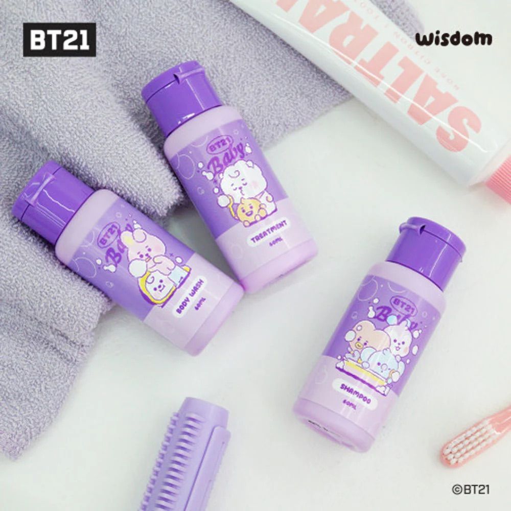 BT21 Purple Baby Series, Choose Item: Travel Kit
