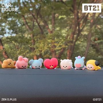 BT21 Minini Car Figure BT21 Minini Car Figure