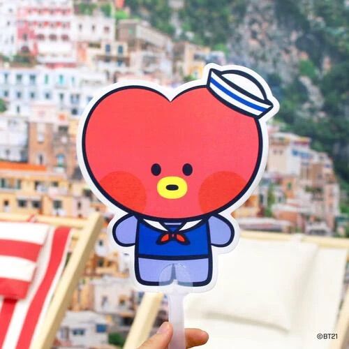 BT21 Handy Fan Marine ver., Choose Item: TATA