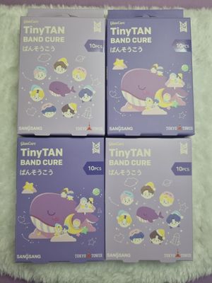 BTS TinyTan Bandcure Set Purple Dream