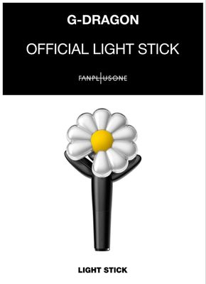 G-DRAGON OFFICIAL LIGHTSTICK &amp; MINI LIGHT KEYCHAIN