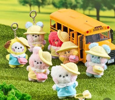BT21 mini minini PLUSH KEYRING PICNIC MATE