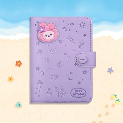 BT21 x Monopoly - minini Leather Patch Passport Cover [Vacance]