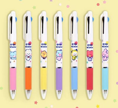 BT21 Minini 3 Color Ball Pen