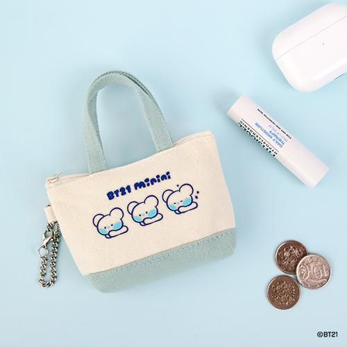 BT21 Minini Canvas Mini Pouch, Choose Item: KOYA
