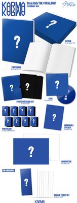 STRAY KIDS 4TH ALBUM "KARMA" CEREMONY VER. / HOORAY VER. (RANDOM - NO POB)