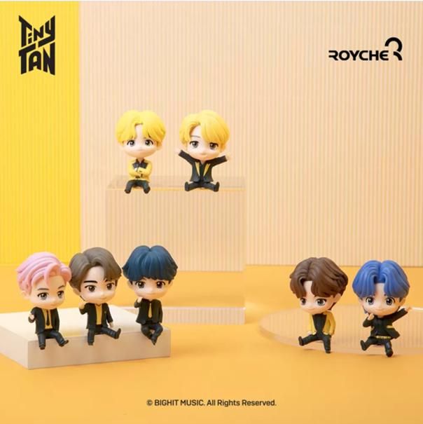 BTS TinyTAN Butter - Monitor Figure, Choose Item: RM